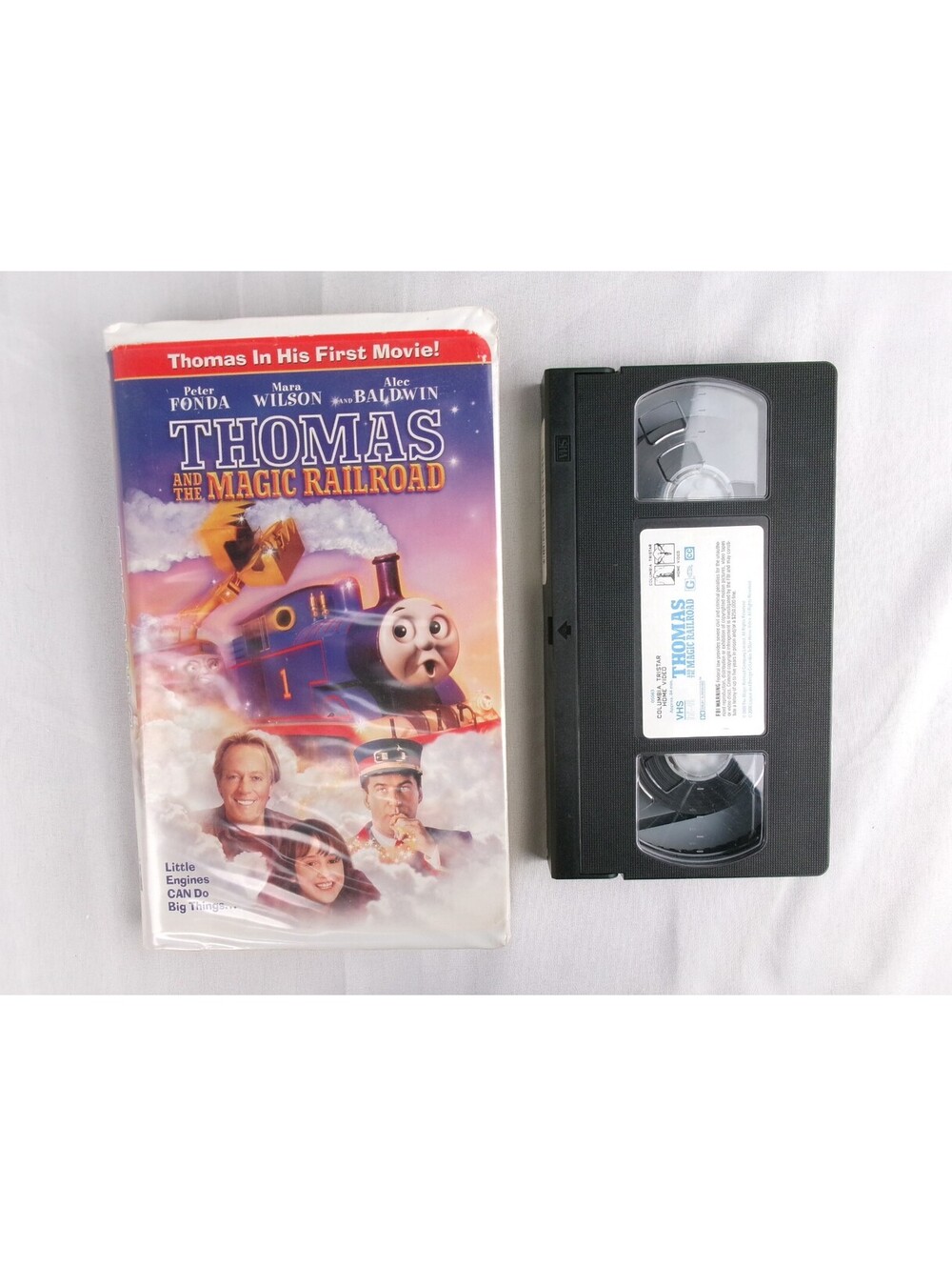 Thomas and the Magic Railroad VHS 2000 Thomas the Tank Engine Clamshell